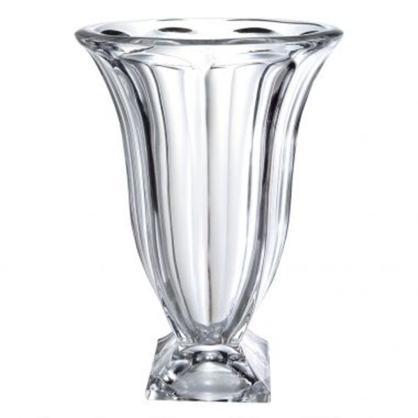Vaso De Vidro Classico 24 8cm X 24 8cm X 35 3cm