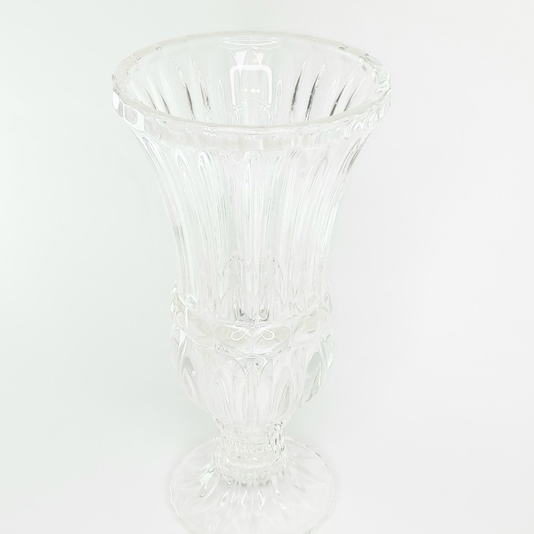 Vaso De Vidro Cristal Luxo Florence Lylhome 1004 - 29cm