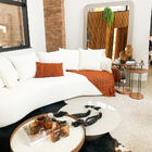 Vaso De Vidro Decorativo Para Flores Âmbar Hommi G 16 Cm