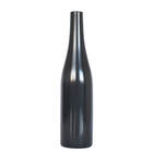 Vaso De Vidro Decorativo Para Flores Preto Vernier