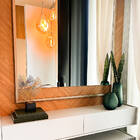 Vaso De Vidro Decorativo Para Flores Verde Grove P 24,5 Cm