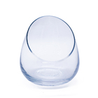 Vaso De Vidro Design Moderno Grande 17cm Altura