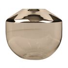 Vaso De Vidro E Prata