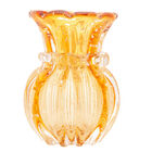Vaso De Vidro Italy Âmbar 12cm X 16cm - Wolff