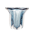 Vaso De Vidro Italy Azul 14 5cm X 13cm - Wolff