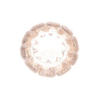 Vaso De Vidro Italy Dourado 10cm X 13cm - Lyor