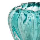 Vaso De Vidro Italy Tiffany 16x14cm