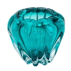 Vaso De Vidro Italy Tiffany 16x14cm