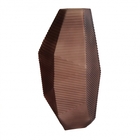 Vaso De Vidro Marrom