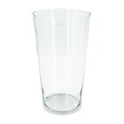 Vaso de Vidro Médio 25x14cm Transparente Cone Ts Brasil