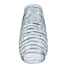 Vaso de Vidro Médio 30x14cm Azul Decor Florarte