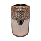 Vaso De Vidro Rose Gold