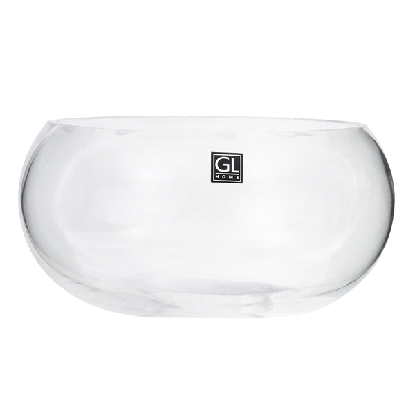 Vaso de Vidro Terrario Transparente