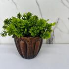 Vaso De Vidro Trabalhado Decorativo Luxo Na Cor Cobre