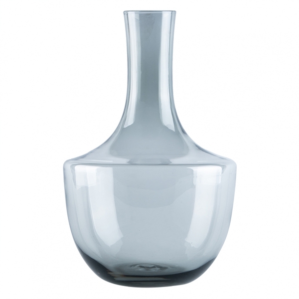 Vaso De Vidro Transparente 25cm X 16cm