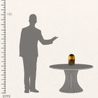 Vaso Decor Alinhado Rubi Mod.2