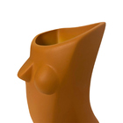 Vaso Decor Em Porcelana Torso Feminino Bronze