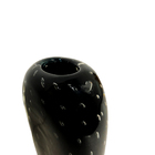 Vaso Decor Preto Coleção Texturizado Sopro Mod 2