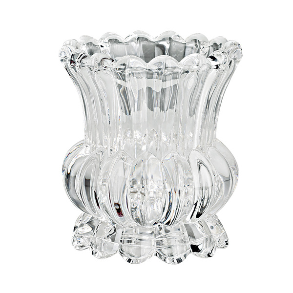 Vaso Decorativo 10 5x9 5 Em Vidro G39 - Gran Belo