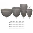 Vaso Decorativo 43cmx32cm Tribo Japi Macchiato