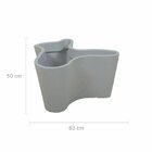 Vaso Decorativo Angra 83cm Japi Cimento