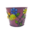 Vaso Decorativo Balde Kit 2 Unidades Quintal Jardim Casa Vara