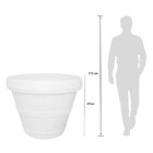 Vaso Decorativo Borda Dupla 11 Japi Terracota