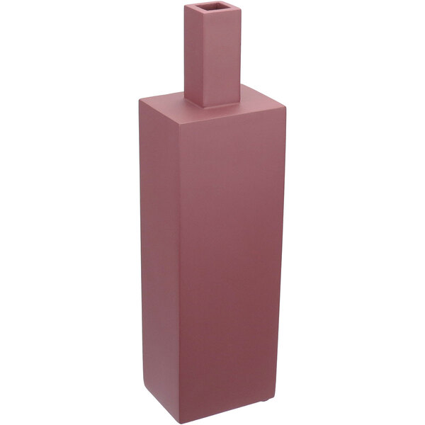 Vaso Decorativo Caixa Home&co Resina 35x10x7cm Vermelho