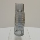 Vaso Decorativo Caracol Home&co Vidro 24x17x6cm Fumê