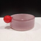 Vaso Decorativo Centro Mesa Home&co Vidro 6x18x18cm Lilás Fru