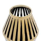 Vaso Decorativo Cerâmica Royal Decor 16x24cm Dourado/marrom