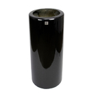 Vaso Decorativo Cilindro Preto 89x34x34 Cm - Indo Decorar