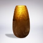 Vaso Decorativo Comeia Âmbar Mod. Coleção Única Mistico