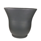 Vaso Decorativo Composto Mineral Cinza 59 5x37x60cm