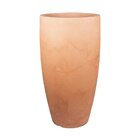 Vaso Decorativo Cônico Slim Liso 45cm Terracota Italia