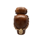 Vaso Decorativo Coruja Grande No Estilo Marajoara 20x20x36 Ma