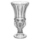 Vaso Decorativo Cristal Eco Transparente Aletta 30x15x15cm