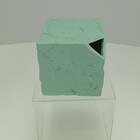 Vaso Decorativo Cubo Home&co Resina 16x20x20cm Verde