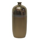 Vaso Decorativo De Ceramica Dourado