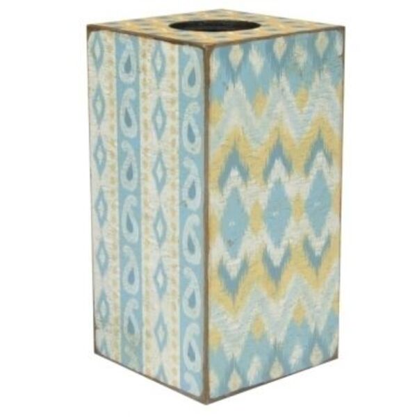 Vaso Decorativo De Madeira