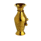 Vaso Decorativo De Metal Dourado 10cm