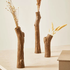 Vaso Decorativo De Poliresina Tronco 28cm 15896 Mart