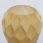 Vaso Decorativo De Vidro Amarelo 26 5cm Bc0079 Btc