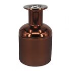 Vaso Decorativo De Vidro Cobre 12cm X 20cm