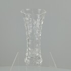 Vaso Decorativo De Vidro Transparente Design Laila 19x9x9cm