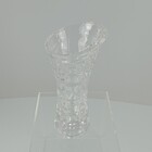 Vaso Decorativo De Vidro Transparente Design Laila 19x9x9cm