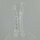 Vaso Decorativo De Vidro Transparente Design Laila 19x9x9cm