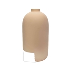 Vaso Decorativo Em Cerâmica Areia 30x15 Cm - Indo Decorar