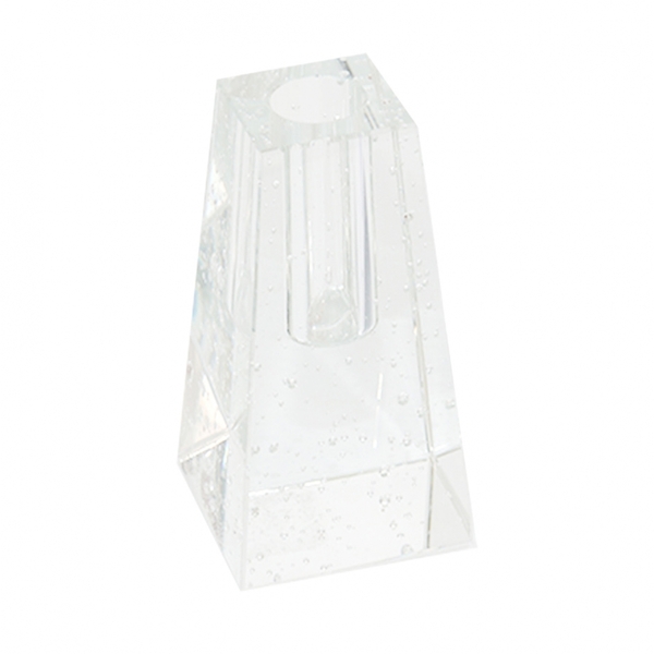 Vaso Decorativo Em Cristal Transparente