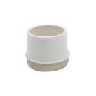 Vaso Decorativo Em Porcelana Royal Decor 16x12cm Branco